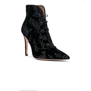Gianvito Rossi Black Ankle Boots with Stiletto Heel